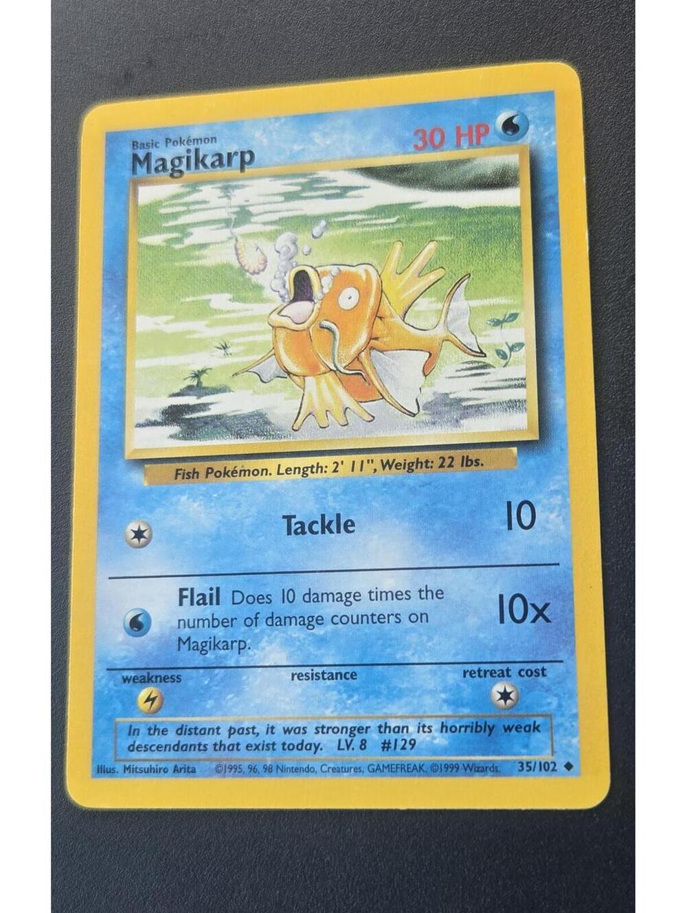 Magikarp Basic Pokémon Card 30 HP
